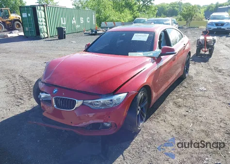 2017 BMW 430I Gran Coupe xDrive from USA, damaged, VIN WBA4F9C38HG812785